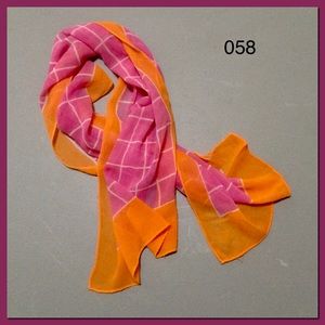 Bright Grid Scarf_058
